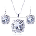 Design élégant bijoux collier bijoux en cristal